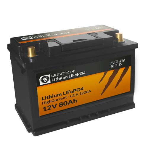 Lithium Versorgungsbatterie BMS 80Ah High Current