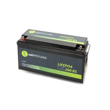 wattstundez lithium 12v 200ah lifepo4 batterie lix12 200 bs